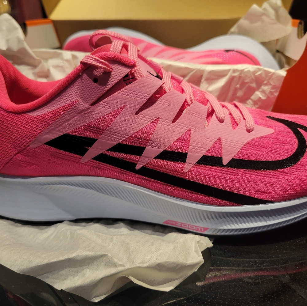 Nike Women's Pink Running Shoes Zoom Rival Fly